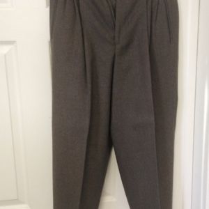 Vintage Perry Ellis Portfolio Brown wool pants 32x30